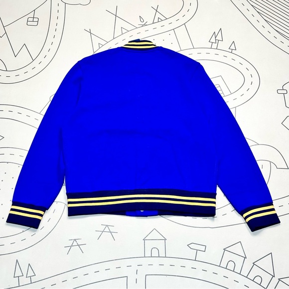 Polo Ralph Lauren Logo Double-Knit Baseball Jacket - Picture 4 of 4